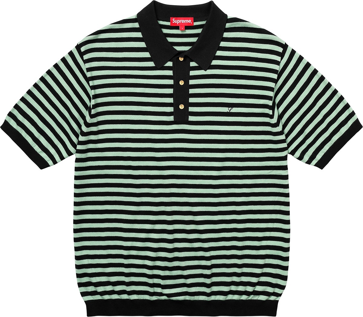 Striped Knit Polo view 2